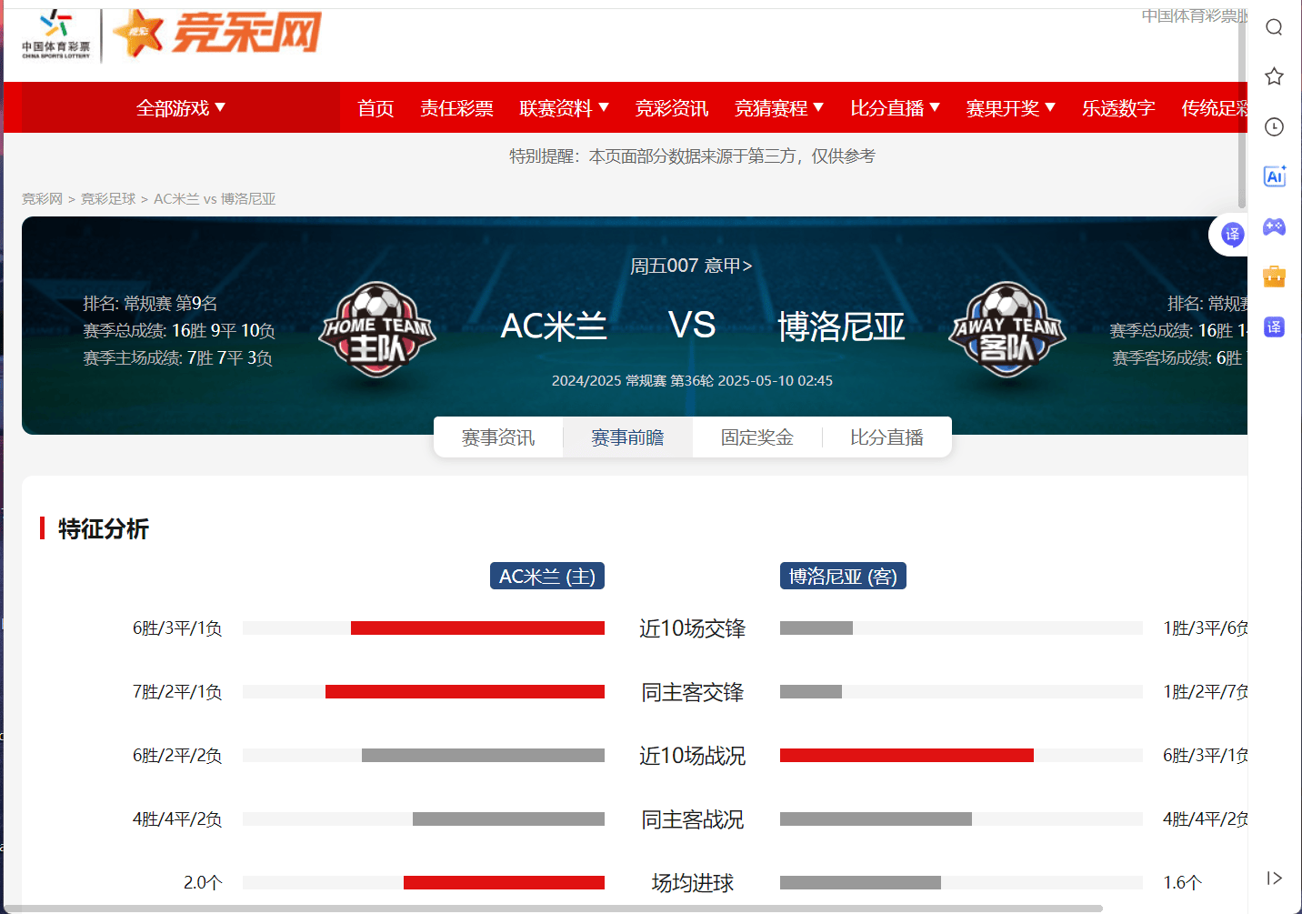 AC米兰豪取胜利，继续领跑意甲积分榜的简单介绍