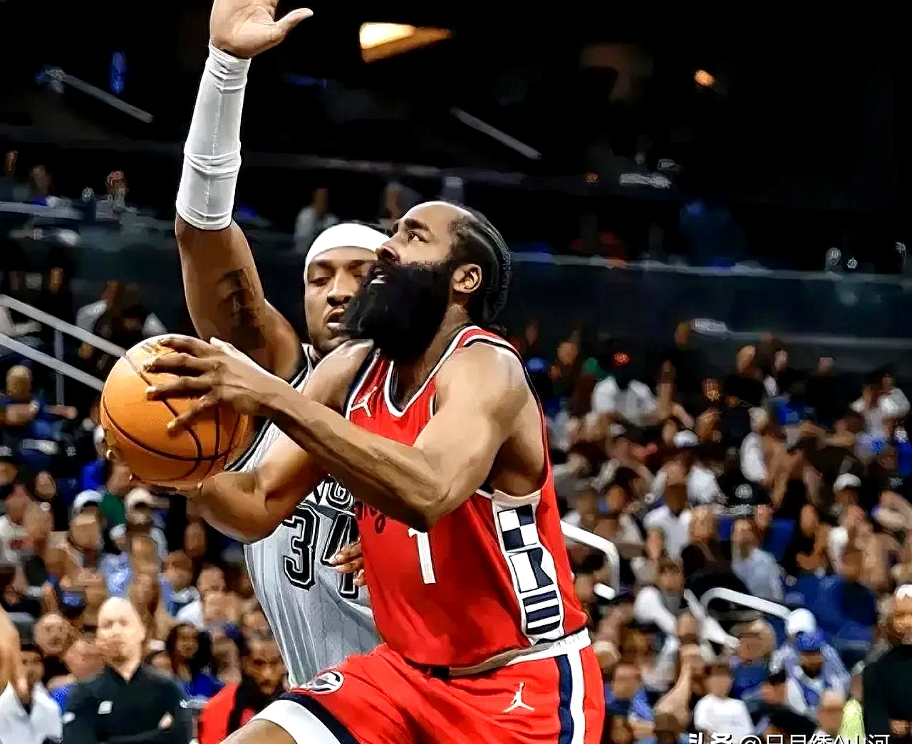 火箭逆转老鹰，哈登28分9助攻